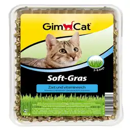 Pets Place Gimcat Soft-Gras - Kattensnack - Natuur 100 g aanbieding