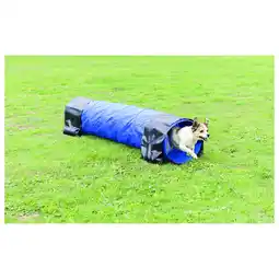 Pets Place Trixie Dog Activity Agility Tunnel - Hondensport - 40x200 cm Blauw aanbieding