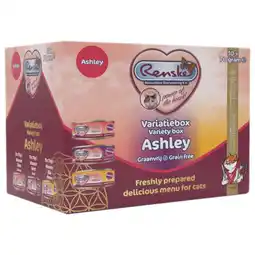 Pets Place Renske Variatie Box Ashley - Kattenvoer - Zalm Eend Kip 30 x 70 g Mousse aanbieding