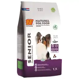 Pets Place Bf Senior Small Breed - Hondenvoer - Gevogelte 1.5 kg aanbieding
