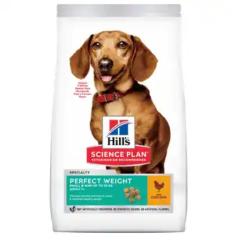 Pets Place Hill's Canine Adult Perfect Weight Small & Mini - Hondenvoer - Kip 1.5 kg aanbieding