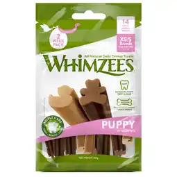 Pets Place Whimzees Puppy Stazak - Hondensnacks - Dental 125 g 14 stuks Xsmall/Small aanbieding
