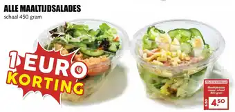 De Boerenschuur Alle maaltijdsalades 450 gram aanbieding