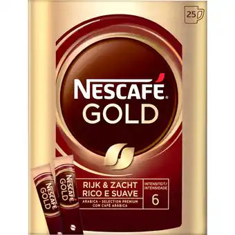 Dekamarkt Nescafé Gold oploskoffie sticks aanbieding