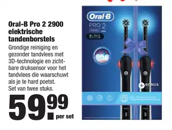 ALDI Oral-B Pro 2 2900 elektrische tandenborstels aanbieding