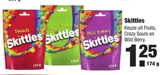 ALDI Skittles 174g aanbieding