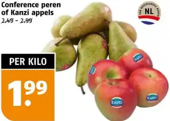 Poiesz Conference peren of Kanzi appels aanbieding