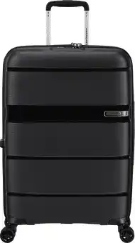 Coolblue American Tourister Linex Spinner 66cm Vivid Black aanbieding