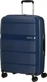 Coolblue American Tourister Linex Spinner 66cm Deep Navy aanbieding