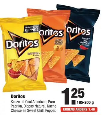 ALDI Doritos 185-200g aanbieding