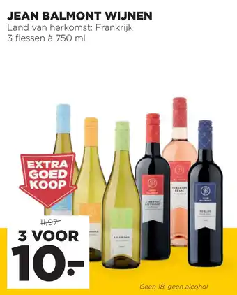 Jumbo Jean balmont wijnen aanbieding