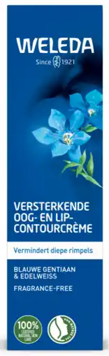 De Online Drogist Weleda Blauwe Gentiaan & Edelweiss Versterkende Oog- en Lipcontourcrème 10ML aanbieding