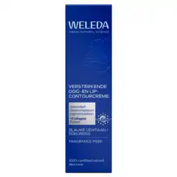 De Online Drogist Weleda Blauwe Gentiaan & Edelweiss Versterkende Oog- en Lipcontourcrème 10ML aanbieding