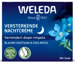 De Online Drogist Weleda Blauwe Gentiaan & Edelweiss Versterkende Nachtcrème 40ML aanbieding