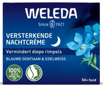 De Online Drogist Weleda Blauwe Gentiaan & Edelweiss Versterkende Nachtcrème 40ML aanbieding