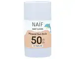 De Online Drogist Naif Baby & Kids SPF50 Mineral Sun Stick 36GR aanbieding