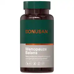 De Online Drogist Bonusan Menopauze Balans Capsules 60VCP aanbieding
