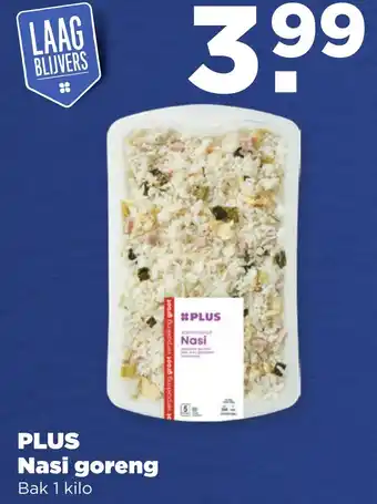 PLUS PLUS Nasi goreng aanbieding