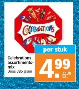 Albert Heijn Celebrations assortiments- aanbieding