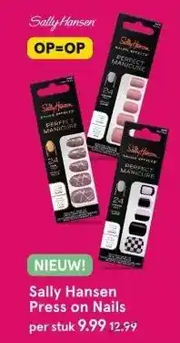 Etos Sally Hansen Press on Nails per stuk 9.99 12.99 aanbieding