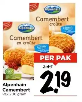 Vomar Voordeelmarkt Alpenhain Camembert aanbieding