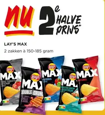 Jumbo LAY'S MAX aanbieding