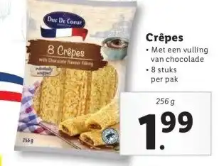 Lidl Crêpes aanbieding