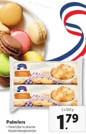 Lidl Palmiers aanbieding