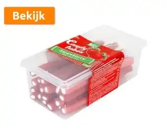 Action Beckys candy tubes 275 gram aanbieding