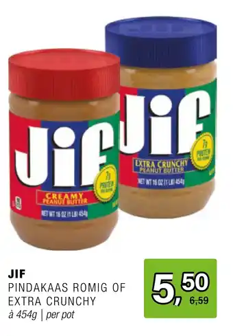 Amazing Oriëntal JIF PINDAKAAS ROMIG OF EXTRA CRUNCHY aanbieding