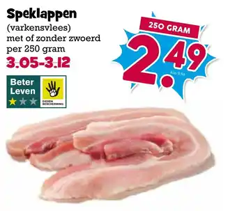 Boon`s Markt Speklappen aanbieding