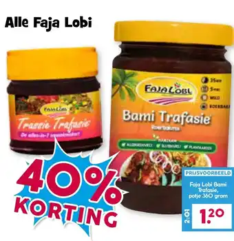 Boon`s Markt Alle Faja Lobi aanbieding