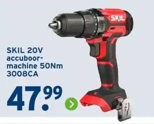 GAMMA SKIL 20V accuboor- machine 50Nm 3008CA aanbieding