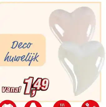 Kik Deco huwelijk aanbieding