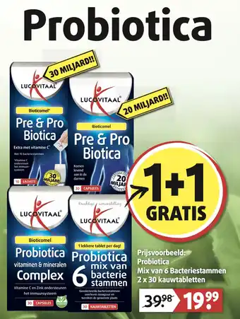 Lucovitaal Probiotica aanbieding