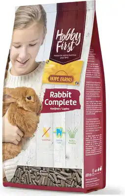 Intratuin HobbyFirst Hope Farms konijnenvoer Complete 1,5 kg aanbieding
