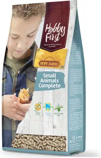 Intratuin HobbyFirst Hope Farms knaagdiervoer Complete 1,5 kg aanbieding