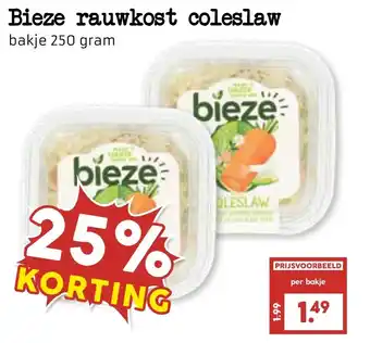 MCD Supermarkt Bieze rauwkost coleslaw aanbieding