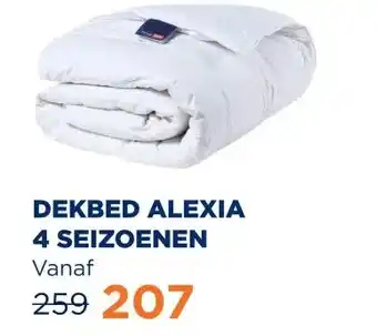 TotaalBED Dekbed Alexia 90% dons 4-seizoenen | 200x220 aanbieding