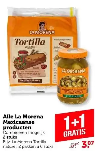 Coop Alle La Morena Mexicaanse producten aanbieding