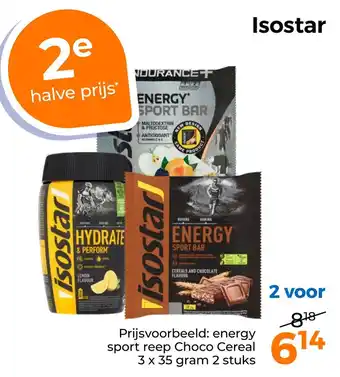 Trekpleister Isostar aanbieding