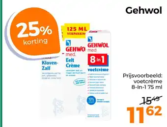 Trekpleister Gehwol aanbieding