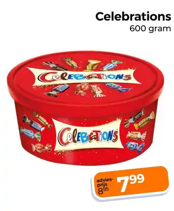 Trekpleister Celebrations aanbieding
