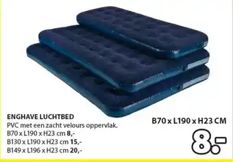Jysk ENGHAVE LUCHTBED aanbieding