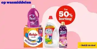 Bol.com op wasmiddelen aanbieding