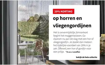 Nijhof op horren en vliegengordijnen aanbieding