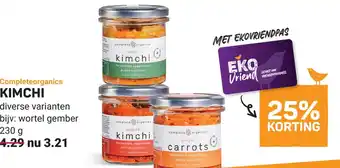 Ekoplaza Completeorganics KIMCHI aanbieding