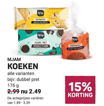 Ekoplaza MJAM KOEKEN aanbieding