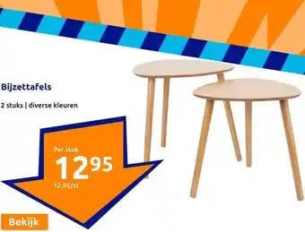 Action Bijzettafels aanbieding