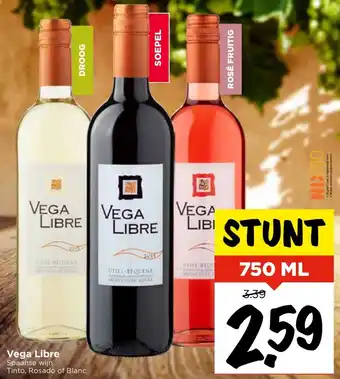 Vomar Voordeelmarkt Vega Libre 750ml aanbieding